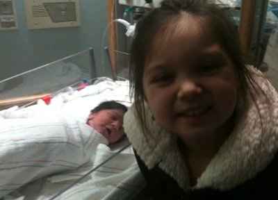 BABY IS HERE