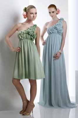 For the bridesmaid gowns? rent/tailored/buy from a shop