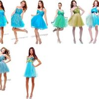 For the bridesmaid gowns? rent/tailored/buy from a shop