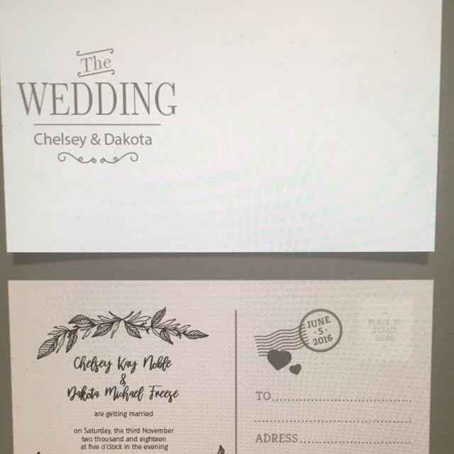 DIY Wedding Invites