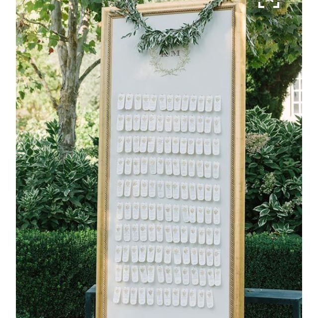 Seating Chart Inspirations