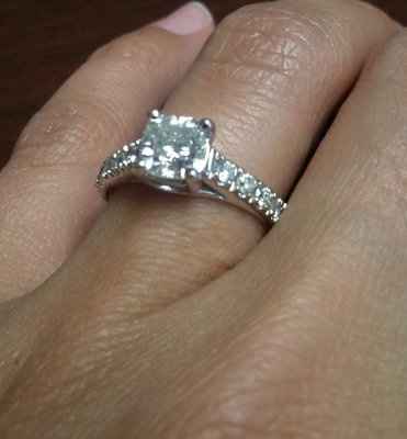 There's been a request ... show us them rings!