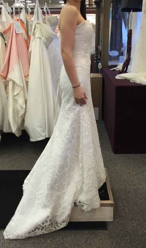 Had my final fitting last night!