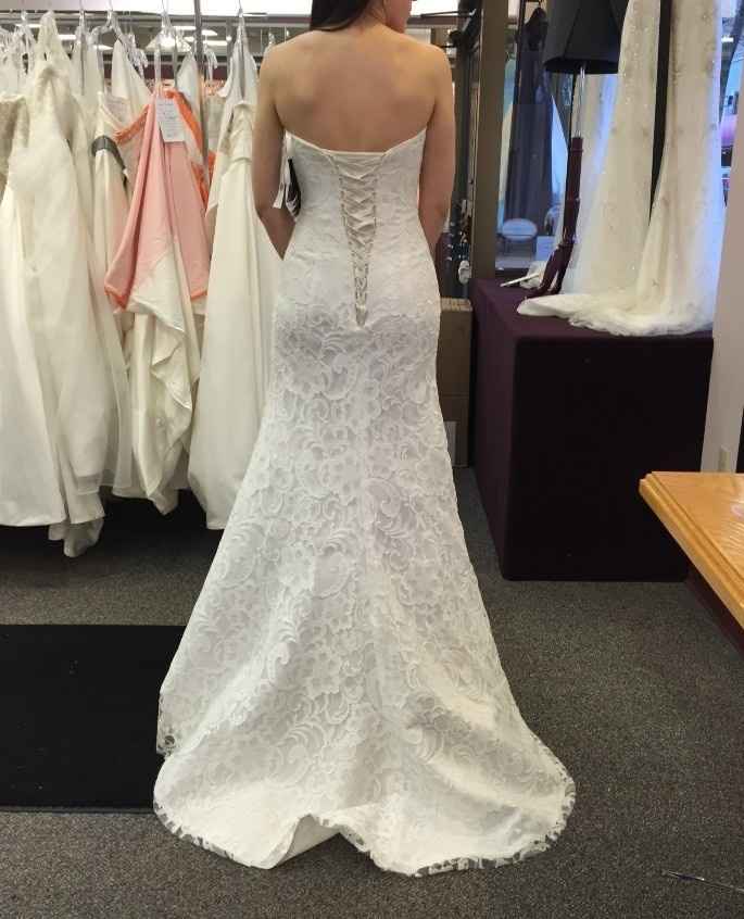 Had my final fitting last night!