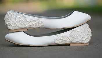 Flat Bridal Shoes