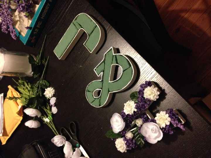 DIY Floral Monogram - Success or Fail?