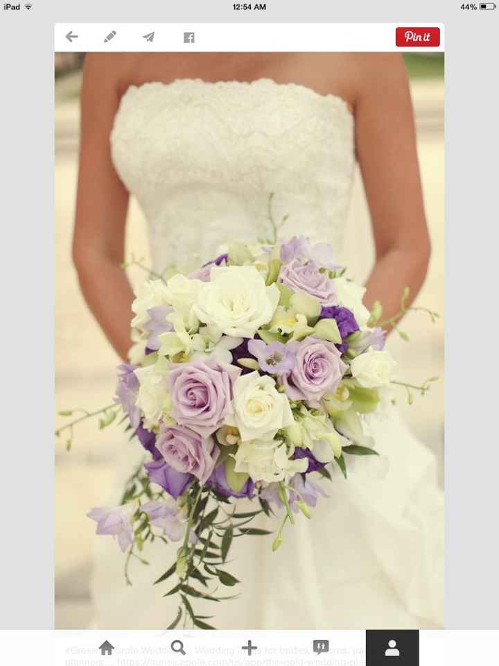 Show you mine, show me yours? ;) found my boquet!!