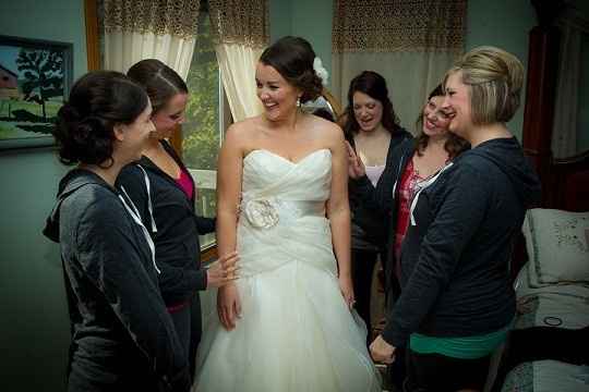 I rang the Bell and Said yes to the dress!! Lets see some of your dresses!!