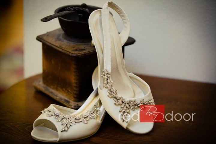 Let me see your wedding shoes