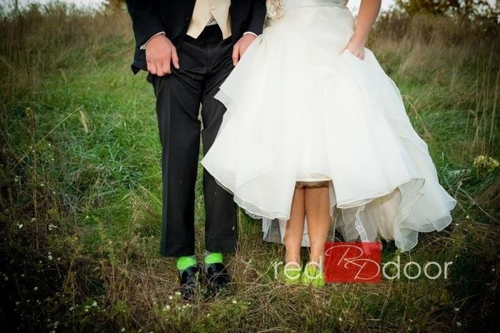 Let me see your wedding shoes