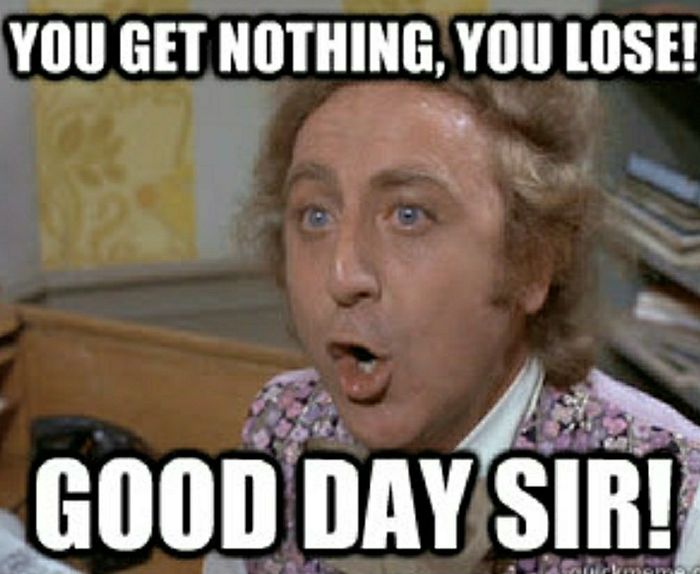 Poorly hosted, no dinner?