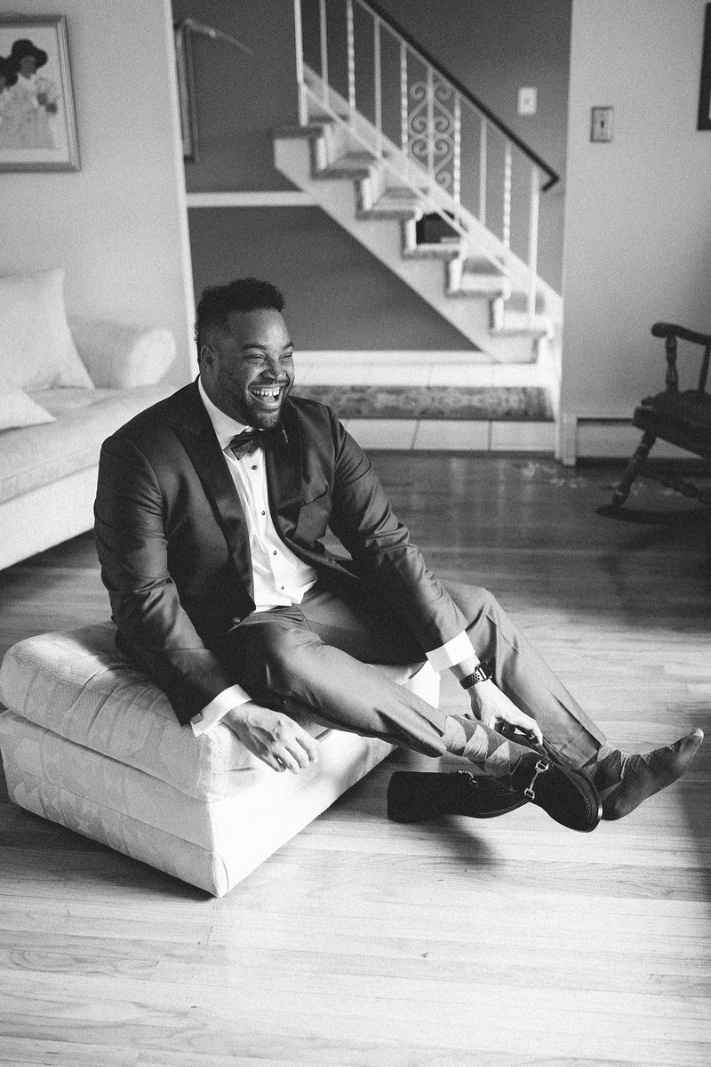 Having a good time getting ready as well