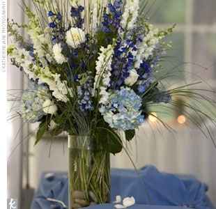 Wedding colors are all shades of purple