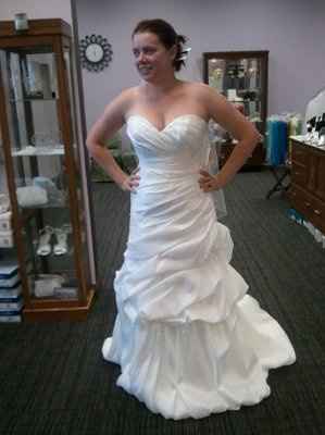 I Think my FH is going to hate my Dress...Opinions would be helpful, *pictures included!*