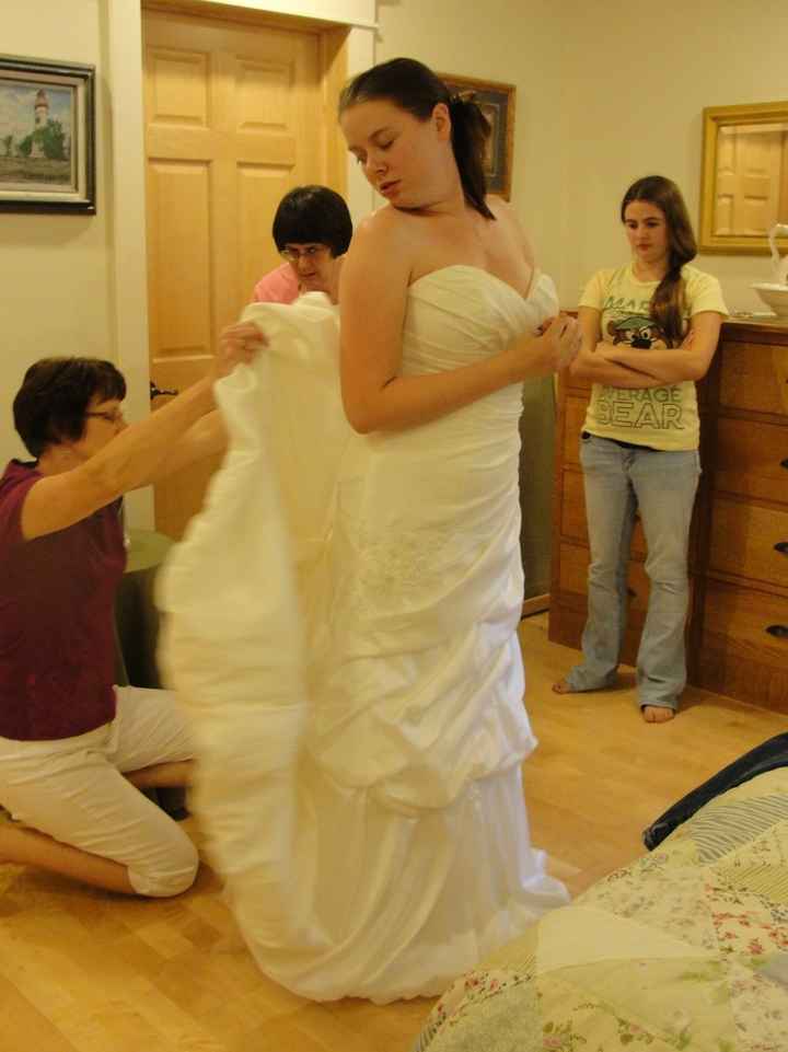 I Had my final fitting last night!