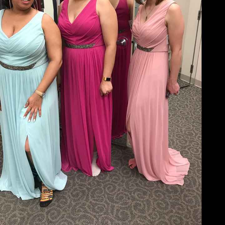 Bridesmaids Dress Dilemma - 1
