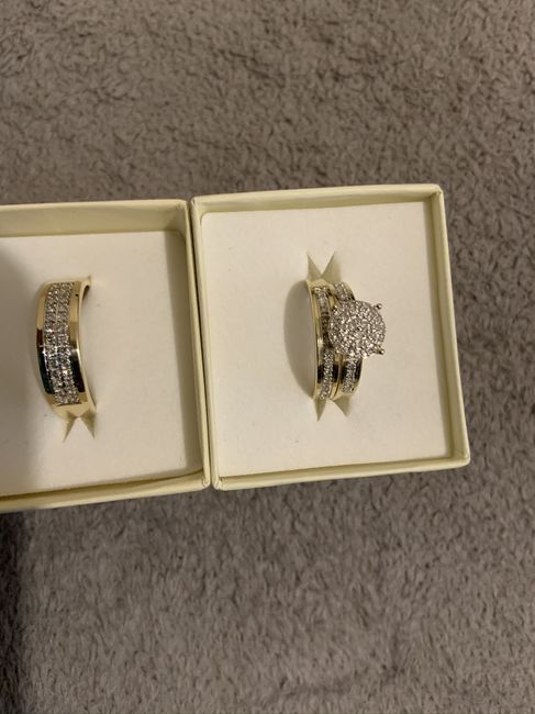 Show me your wedding ring set - 1