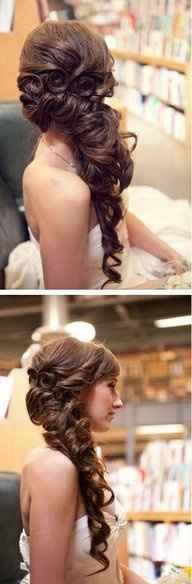 Show me your wedding hair inspiration.