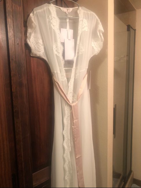 Where did you get your robes for yourself and your girls for day of? - 1
