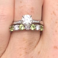 Let's see those rings! And for the Mrs lets see the bands with it ! I LOVE seeing everyone's bling:)