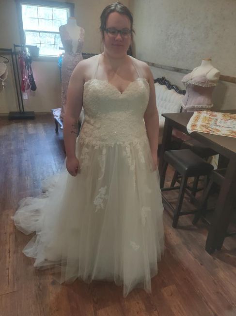 Share your wedding dress pics! 1