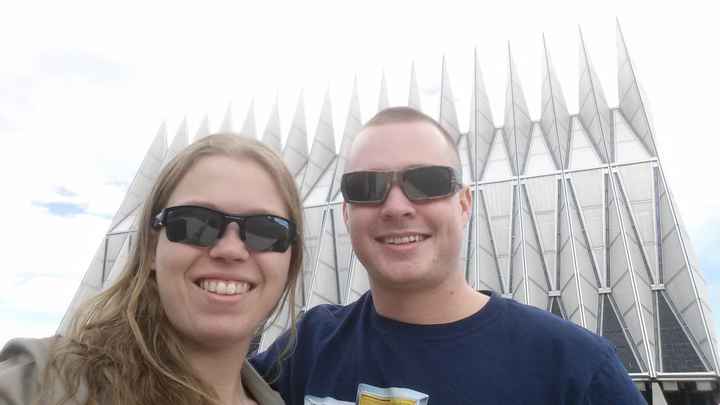 In the selfie spirit, any favorite pic of you and FH or DH?