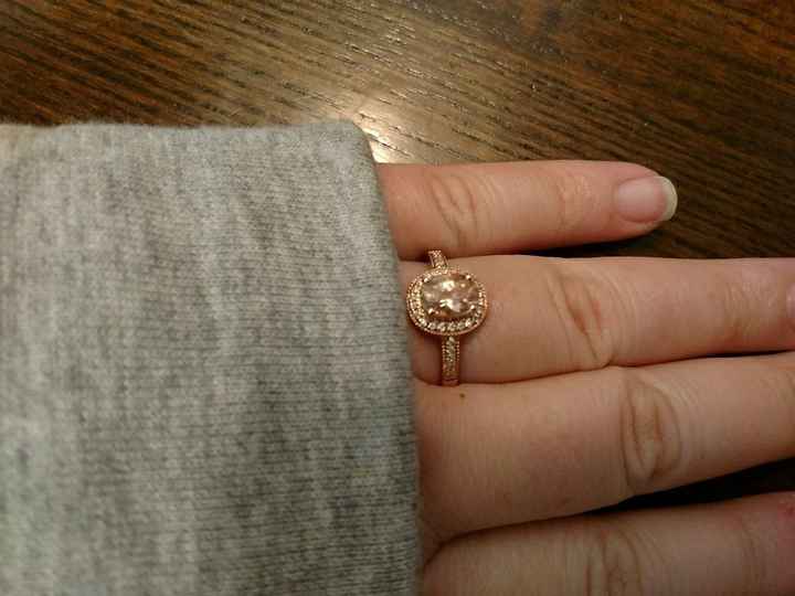 I need opinions! Does this band match my engagment ring?