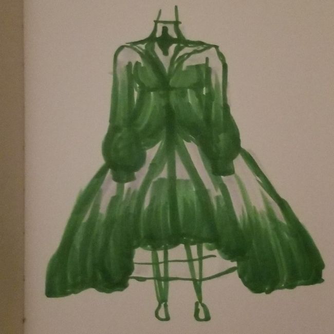 Wedding dress design 1