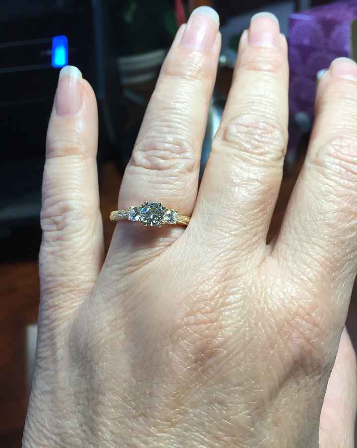 My new engagement ring!