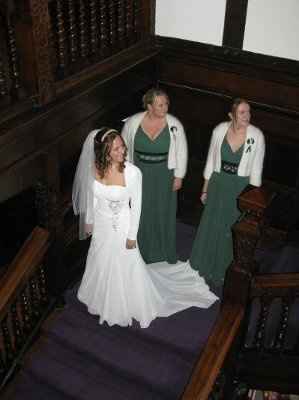 Finally - wedding day summary! *pics included* Bouquet toss pics page 2 and 3