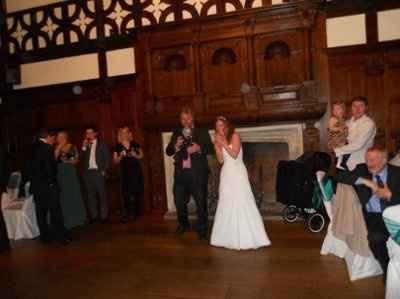 Finally - wedding day summary! *pics included* Bouquet toss pics page 2 and 3