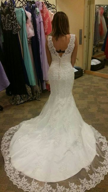 Show off your dress!!