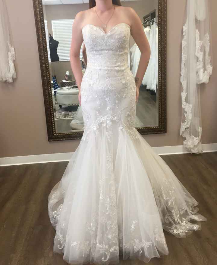 Started dress shopping today..
