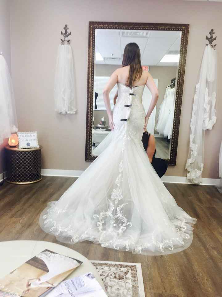 Started dress shopping today..