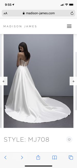 Second thoughts on my dress - 2