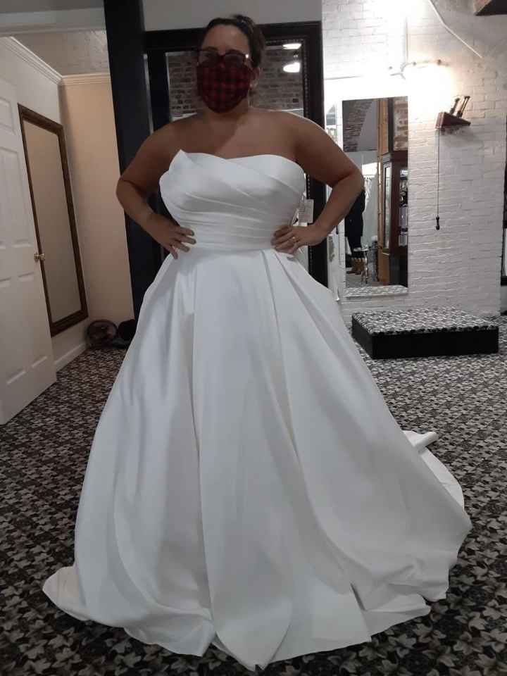 Second thoughts on my dress 1