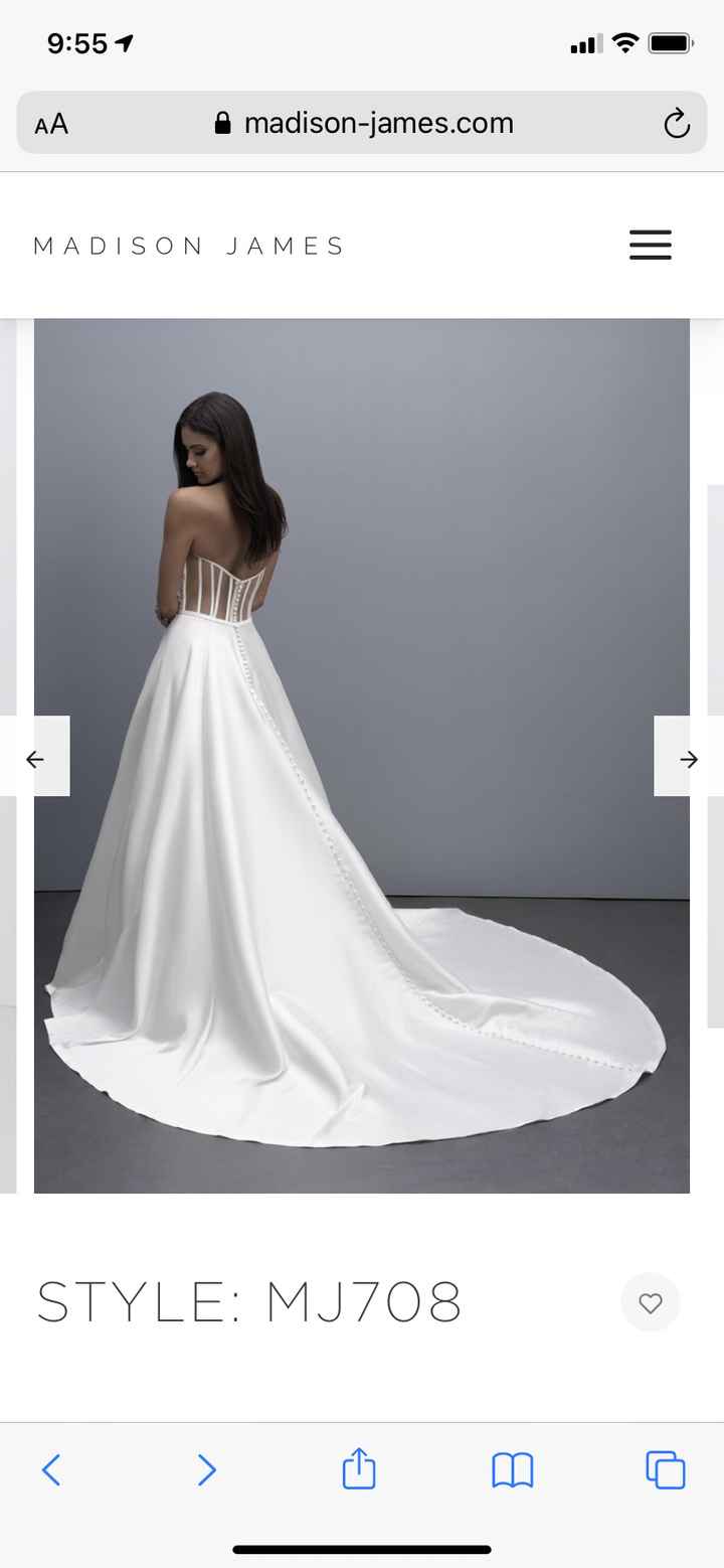 Second thoughts on my dress 2