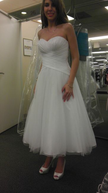 Bought my dress in May and having buyers remorse! Never thought I'd be that girl!