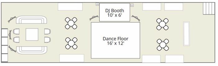 Cocktail Reception Layout 3