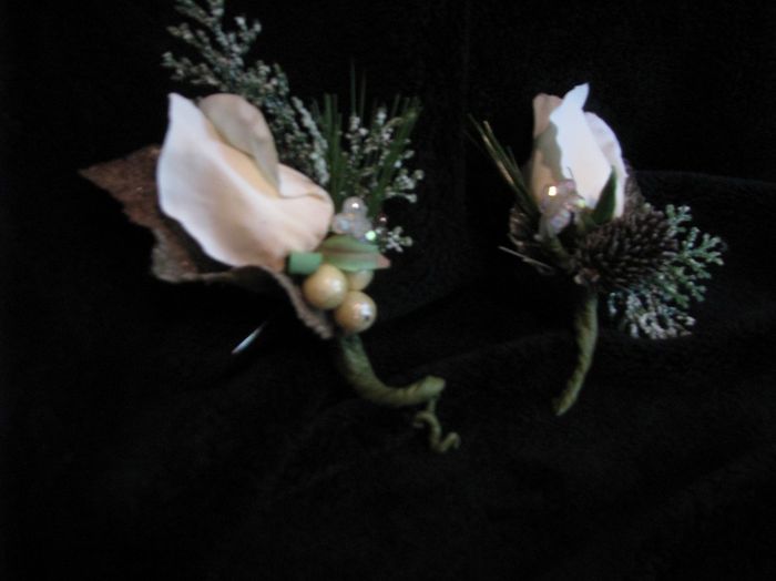 My winter bouquet finished!!