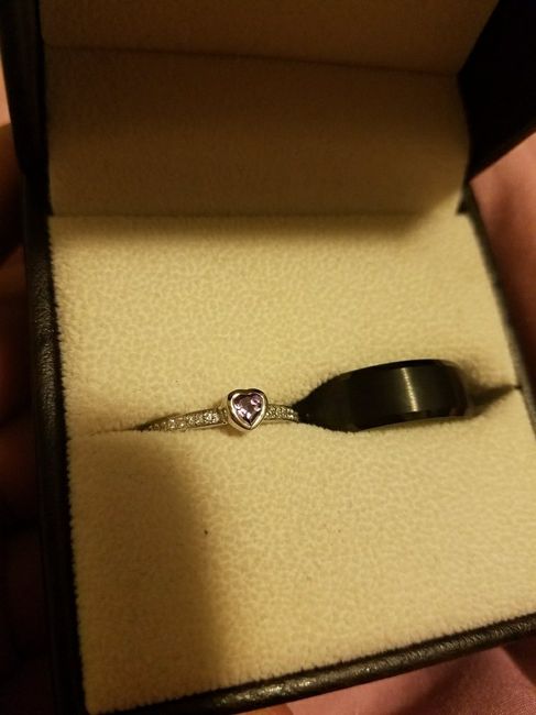Small/tiny engagement and wedding rings? Let's show them off! 2