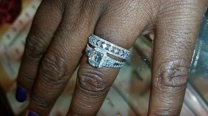 SPINOFF: Whether you like your engagement ring or not, let's see them!