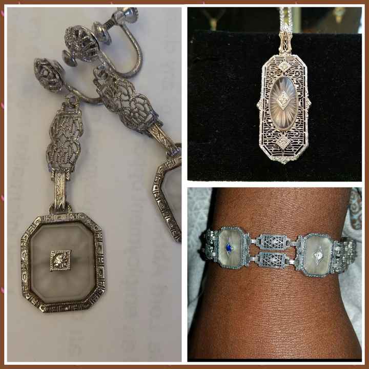 Wedding Jewelry Finally In  - 1920's vintage (Pics)