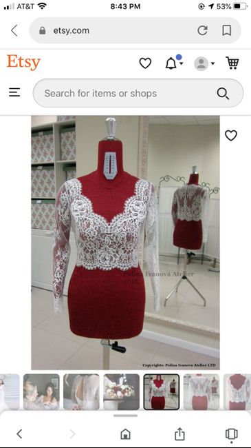 Dress Sleeves or lace overlay bodice? Help?! 6
