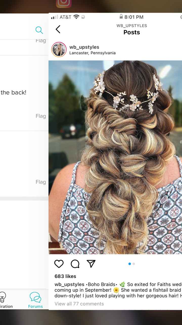 Hair up or down? Dress pictures included! - 3