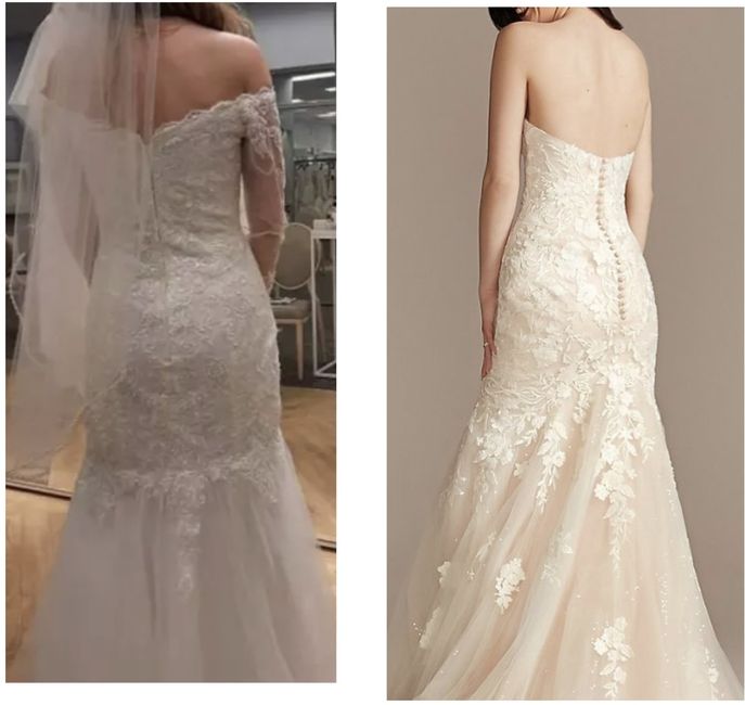Which dress i can’t decide- sleeveless or off shoulder sleeve? 4