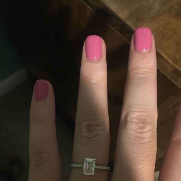 SHOW OFF YOUR RINGS LADIES!! I wanna see that bling!!!