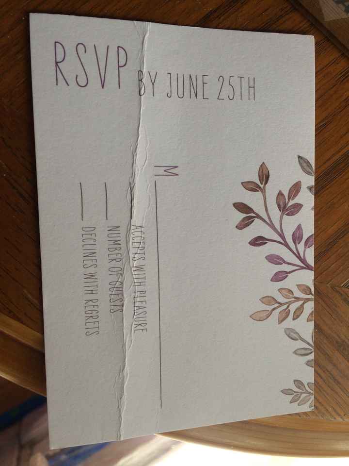 Invitations/RSVP