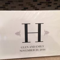 Show me your guest book and card box!!