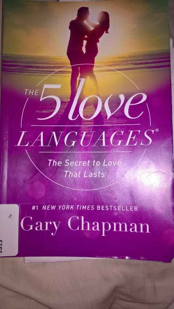 5 Love Languages- By Gary Chapman